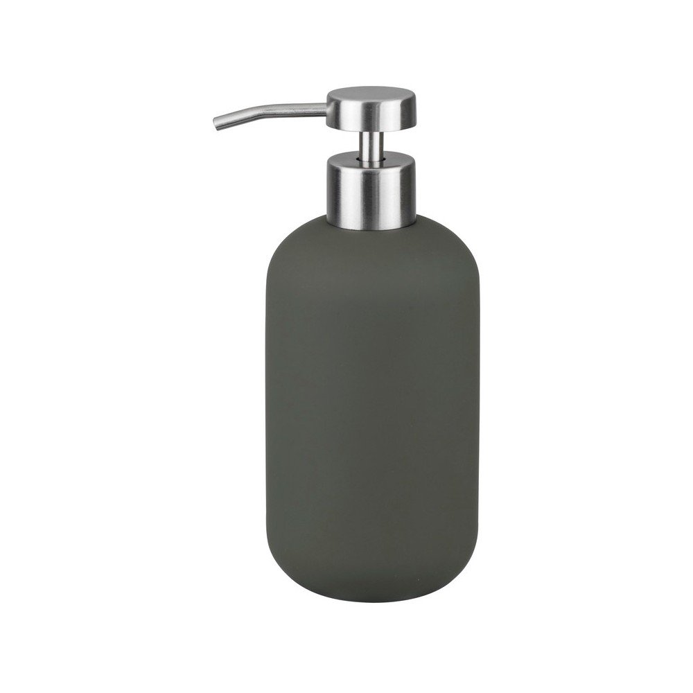 Sötétzöld kerámia szappanadagoló 120 ml Lotus Play – Mette Ditmer Denmark