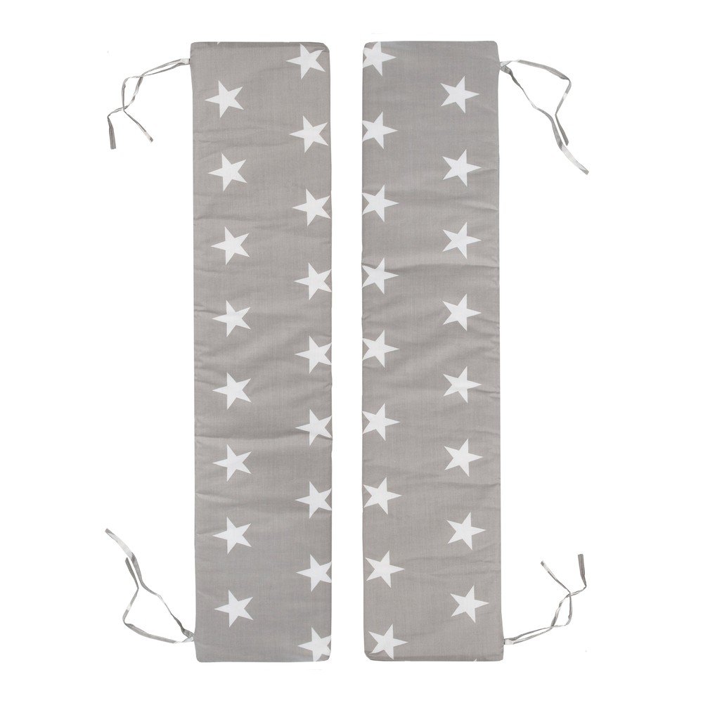 Szürkésbézs huzat szett kerti gyerek bútorszetthez 2 db-os 18x90 cm Little Stars – Roba