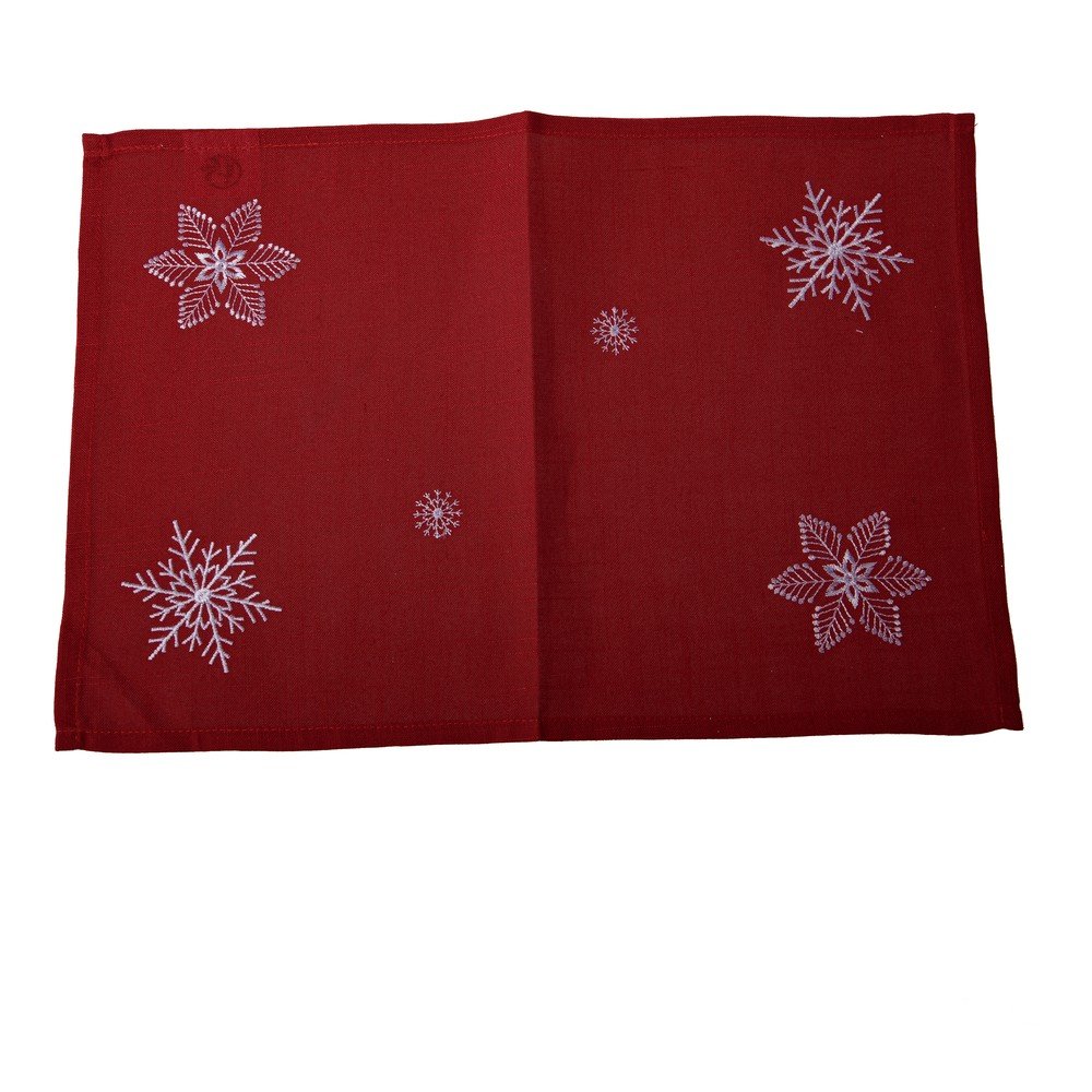 Textil tányéralátét karácsonyi mintával 33x48 cm Crystalline – Dakls