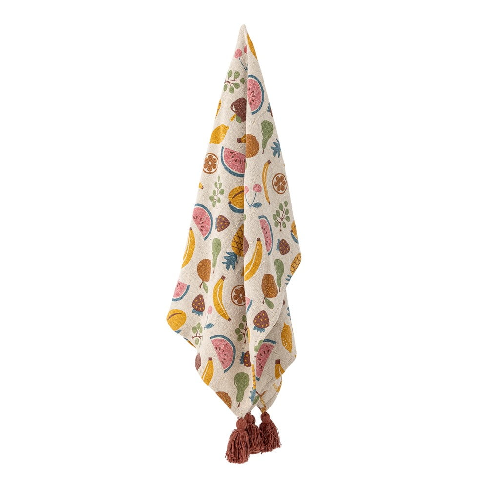 Újrahasznosított pamut gyerek takaró 130x160 cm Fruitta – Bloomingville Mini