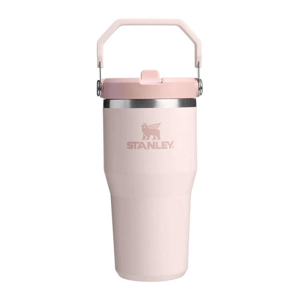 Világos rózsaszín termosz 600 ml IceFlow Flip Straw 2.0 – Stanley