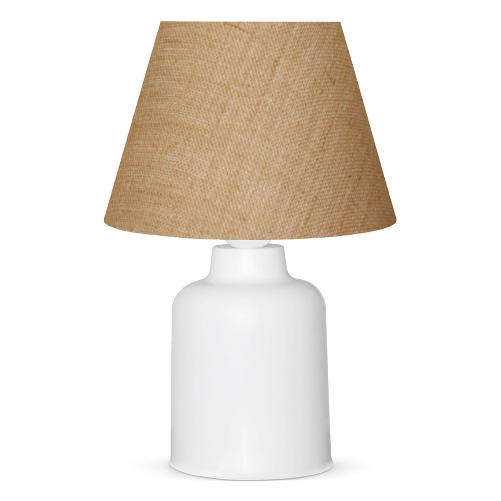 Asztali lámpa juta búrával (magasság 31 cm) Eren – Opviq lights