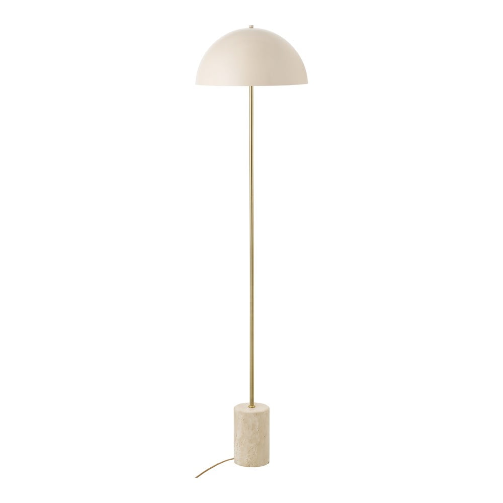 Bézs állólámpa fém búrával (magasság 155 cm) Sheffield – House Nordic