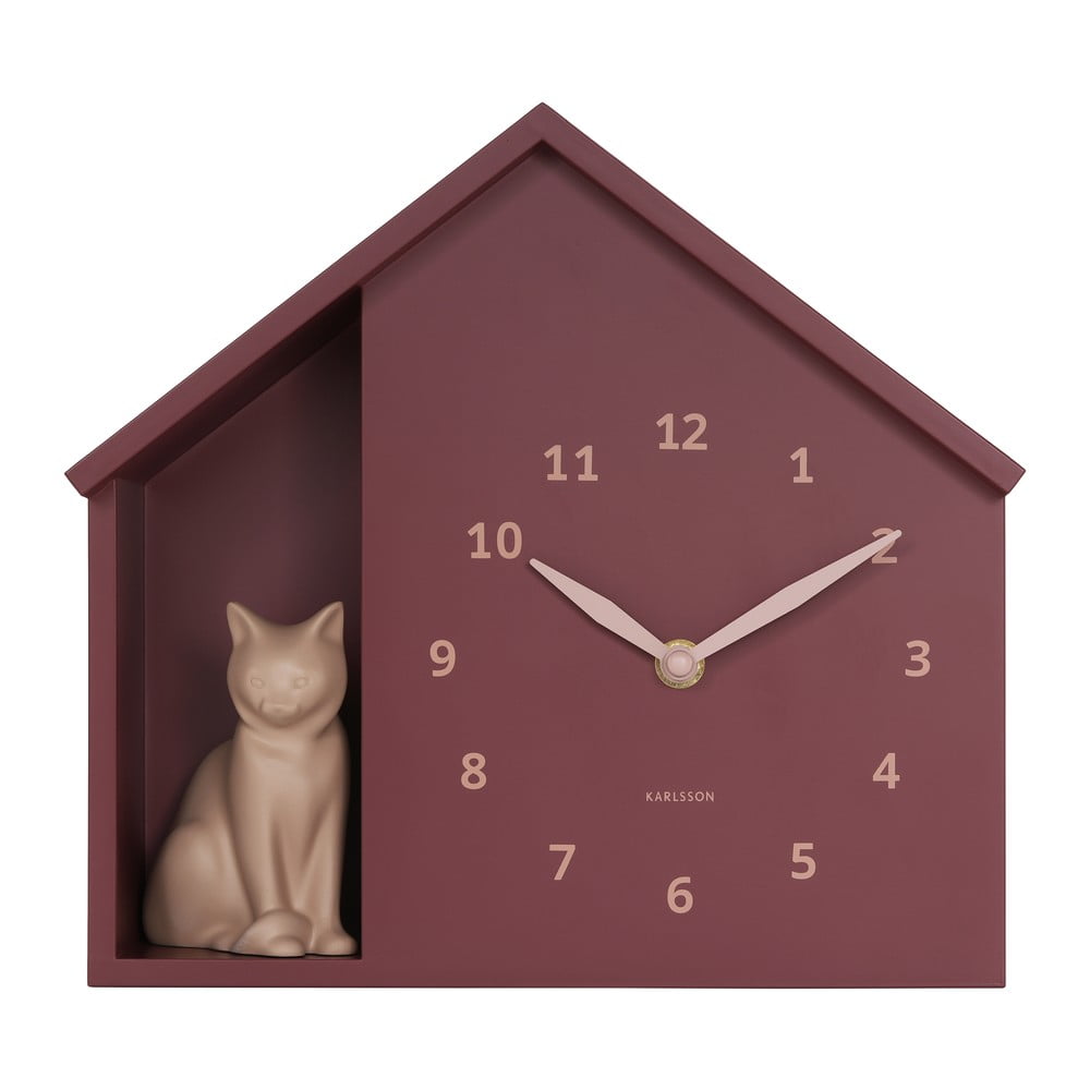 Fali óra Sitting Cat – Karlsson