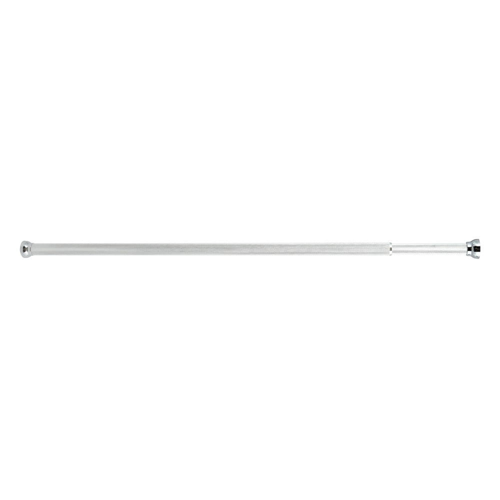 Fényes ezüstszínű zuhanyfüggöny rúd 75 - 125 cm Arik – Spirella