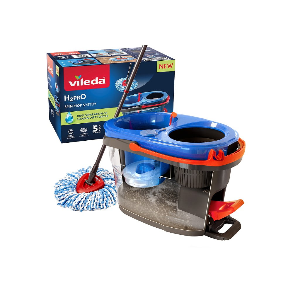 Forgó felmosó vödörrel H2PrO – Vileda