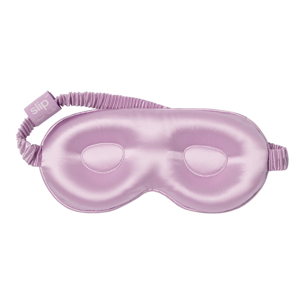 Levendula színű selyem alvómaszk Contour Wildflower – slip