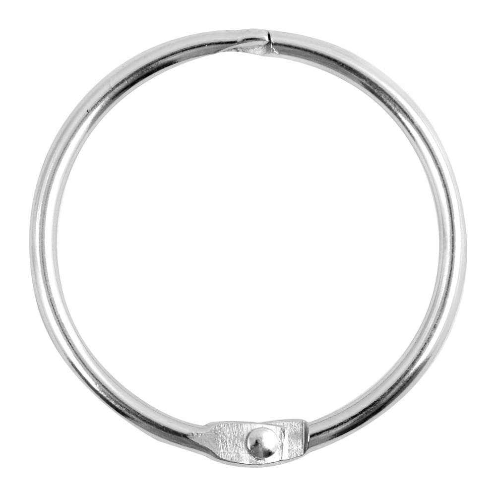 Matt ezüstszínű zuhanyfüggöny karika szett 12 db-os Ringo Small – Spirella