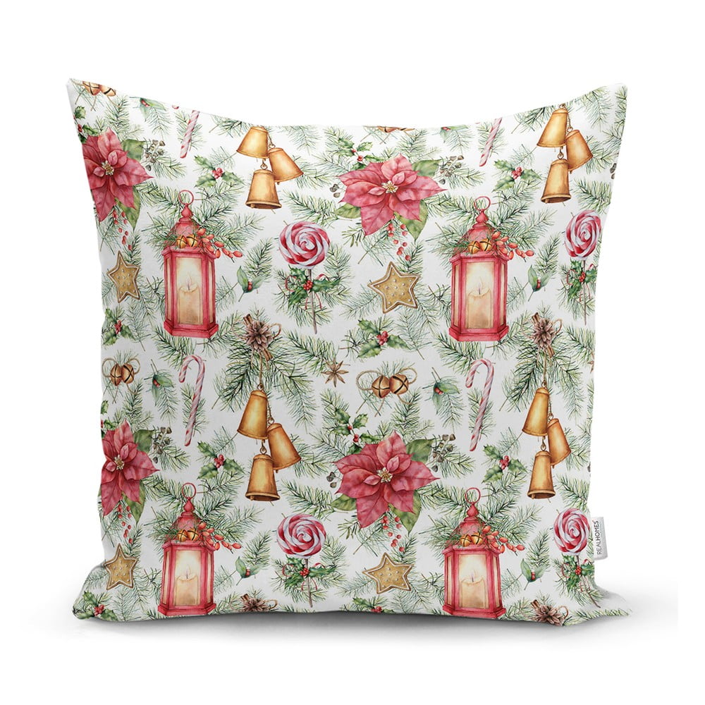 Párnahuzat karácsonyi mintával 43x43 cm Lantern – Mila Home