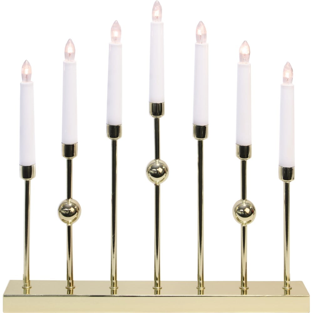 Sárgaréz színű konnektorhoz csatlakoztatható fénydekoráció Gustavo – Star Trading