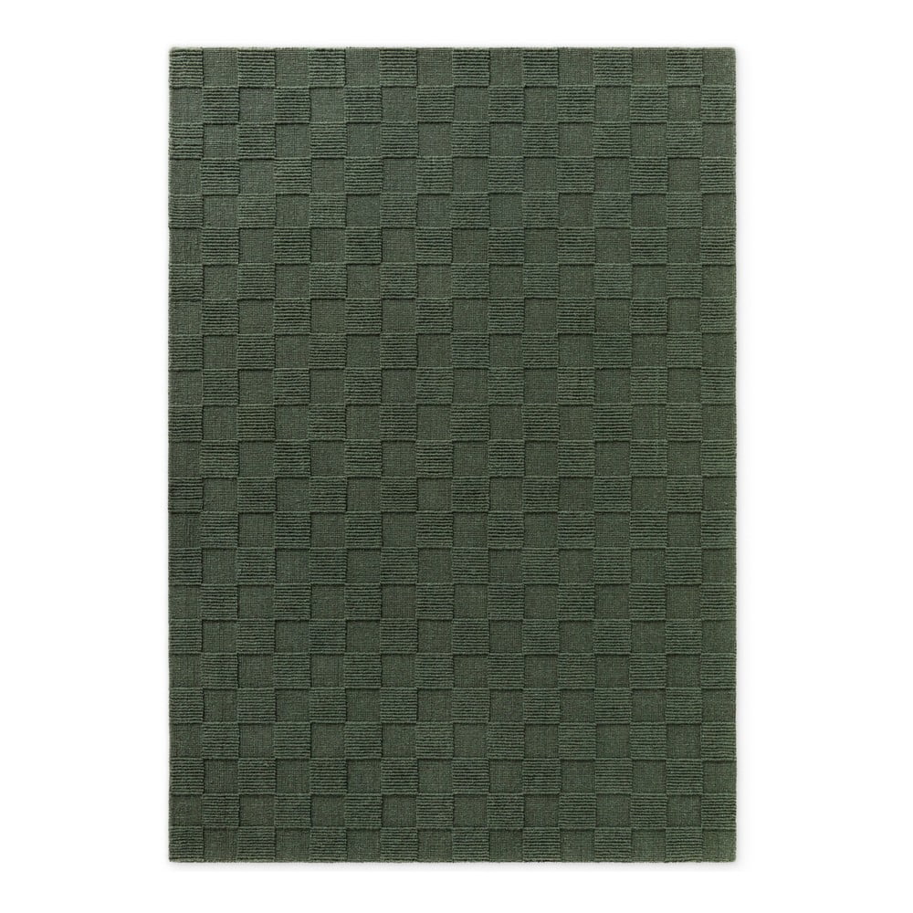 Sötétzöld kézi szövésű gyapjú szőnyeg 160x230 cm Scala – Villeroy&Boch