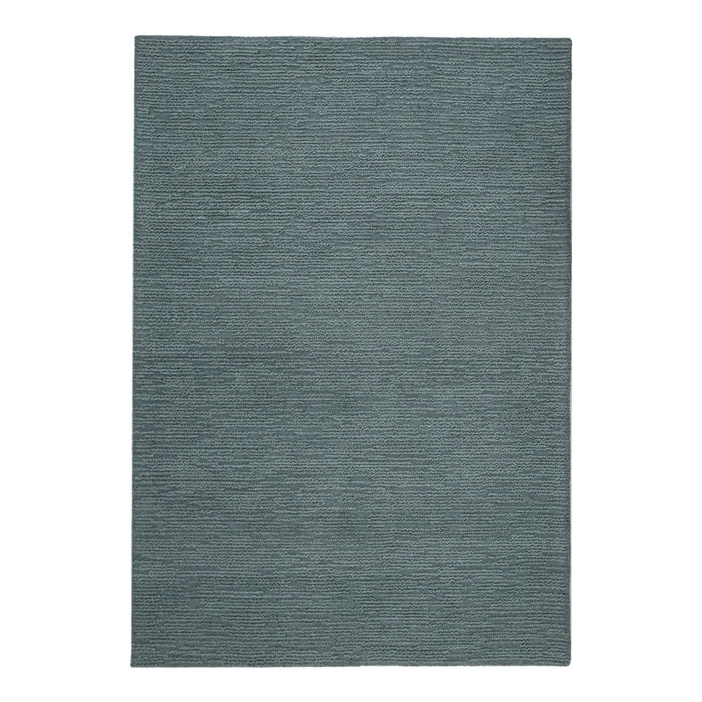 Szürkéskék kézi szövésű gyapjú szőnyeg 160x230 cm Harris Boucle – Flair Rugs