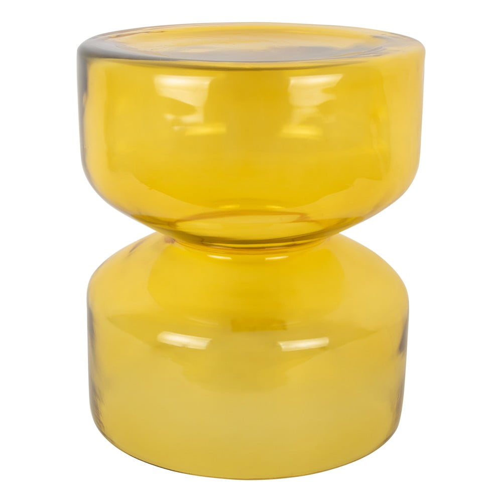 Üveg kerek tárolóasztal ø 35 cm Doble  – Leitmotiv