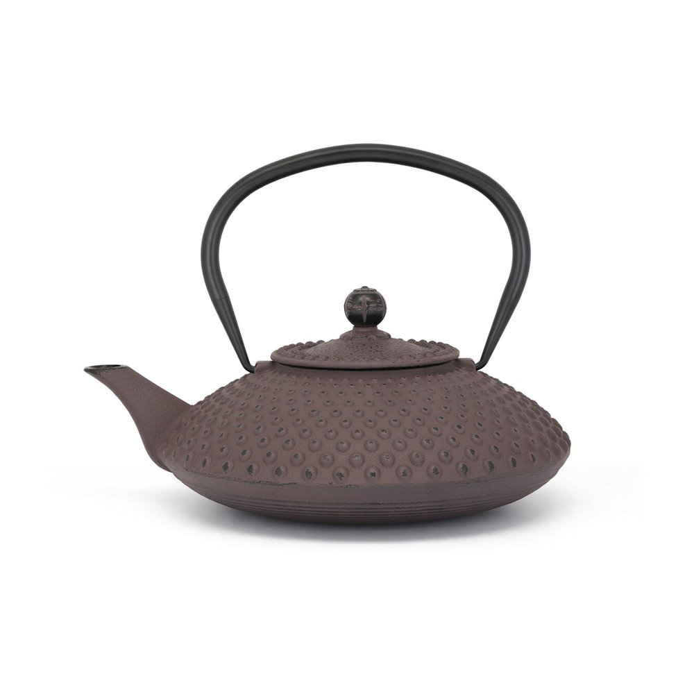 Borvörös öntöttvas teáskanna 1