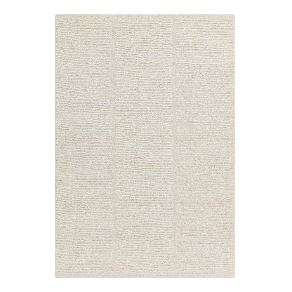 Elefántcsont színű kézi szövésű gyapjú szőnyeg 120x170 cm Zennith Column – Asiatic Carpets