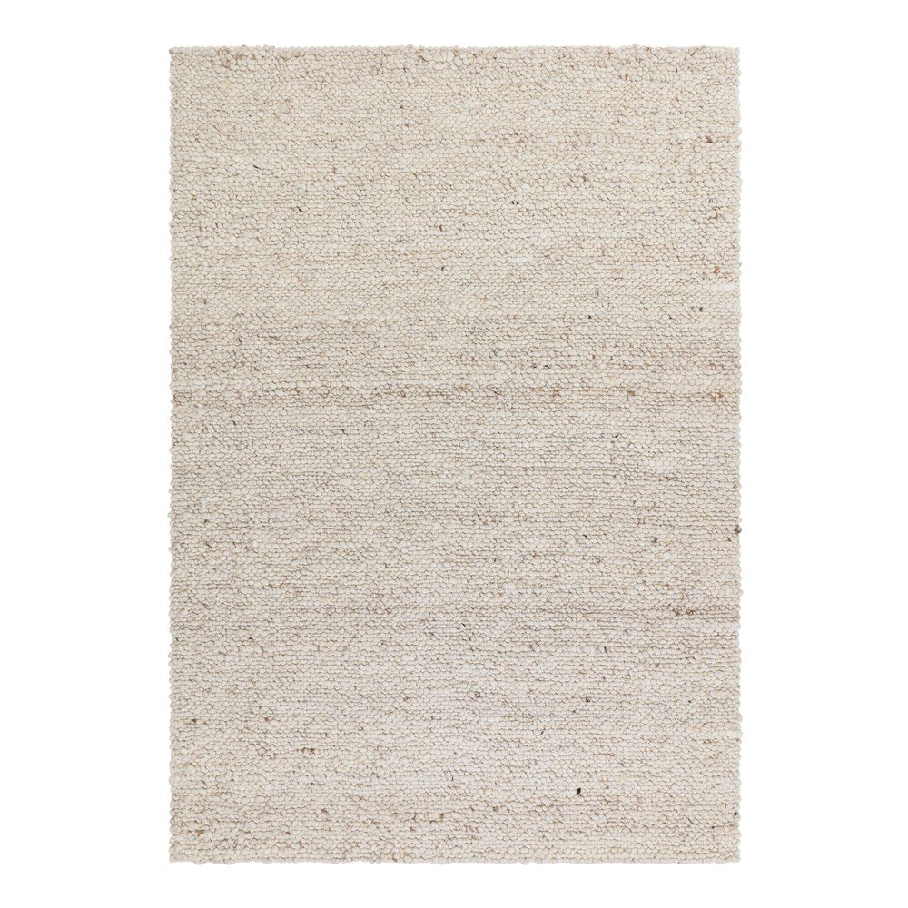 Elefántcsont színű kézi szövésű gyapjú szőnyeg 160x230 cm Adler Ivory – Asiatic Carpets