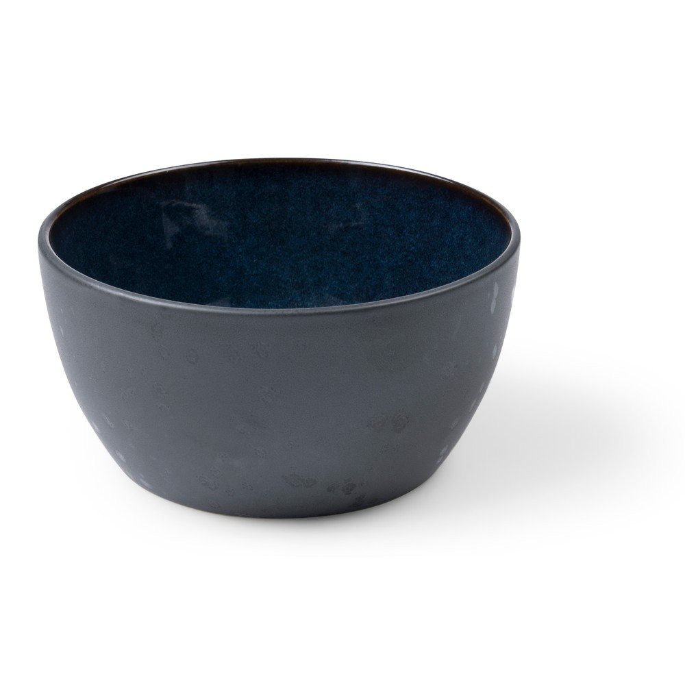 Fekete-kék kőedény tálka 600 ml Gastro Dark Blue/Black – Bitz
