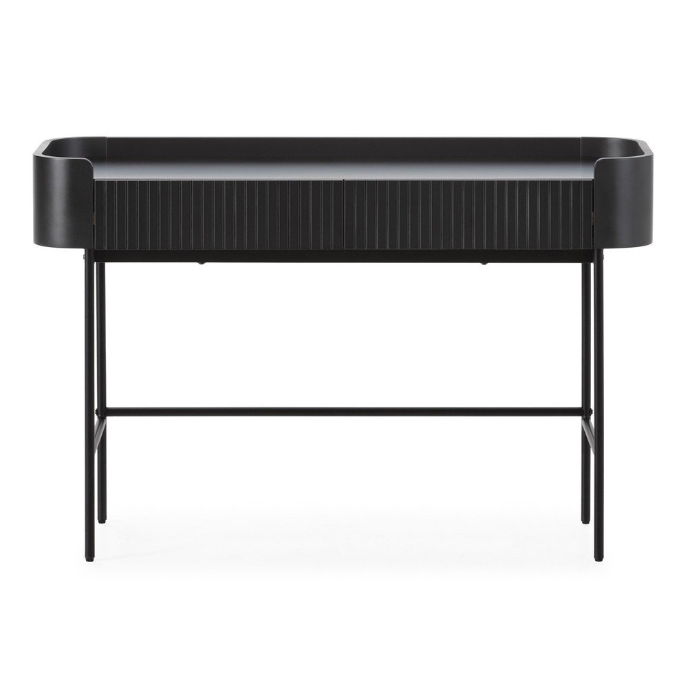 Fekete konzolasztal 40x120 cm Willa – MOME