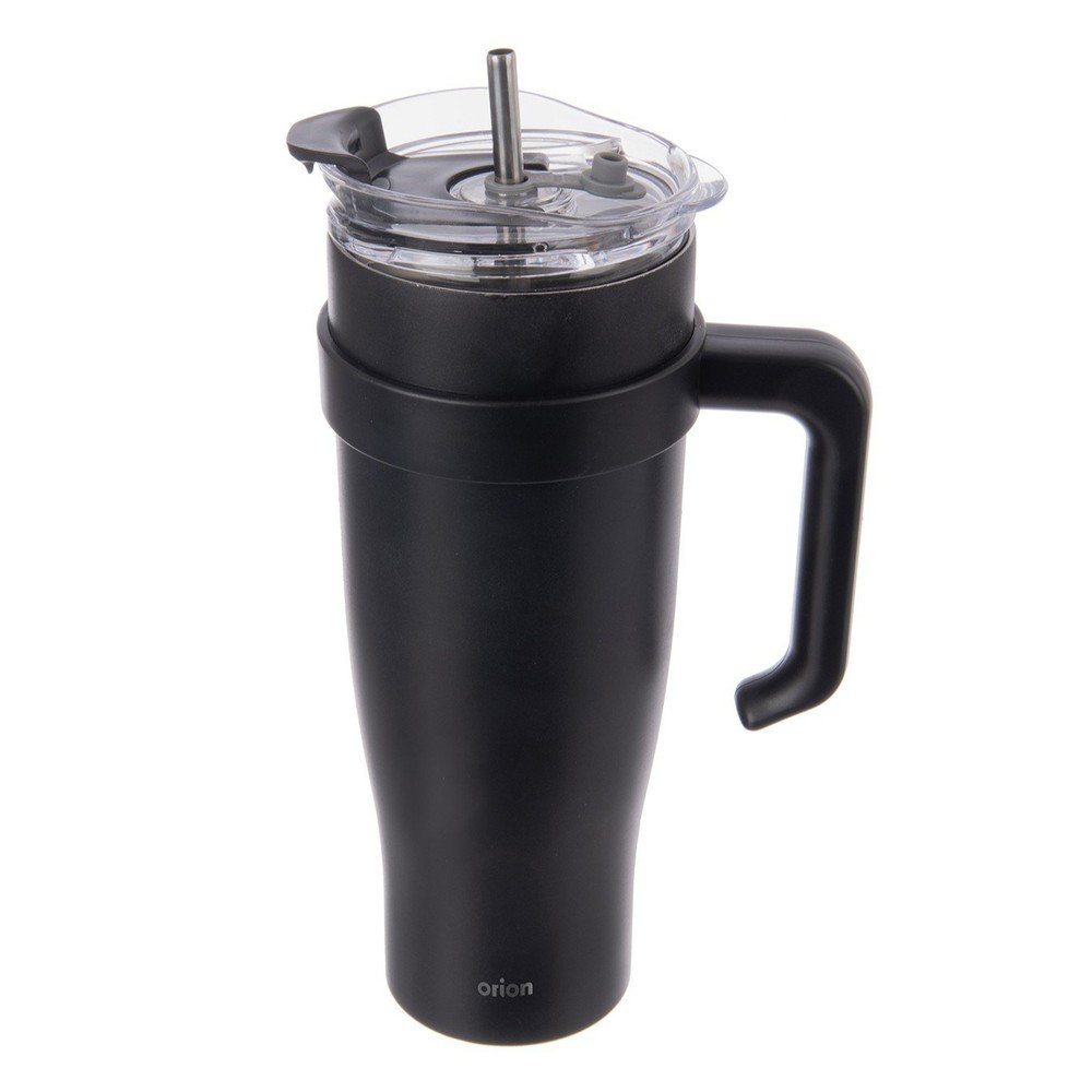 Fekete termobögre szívószállal 1