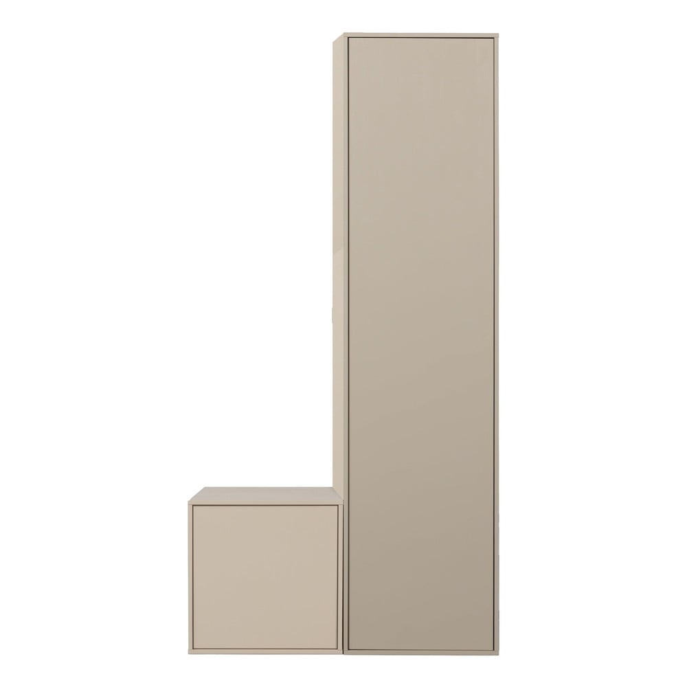 Krémszínű borovi fenyő moduláris szekrény 100x200 cm Daily – vtwonen