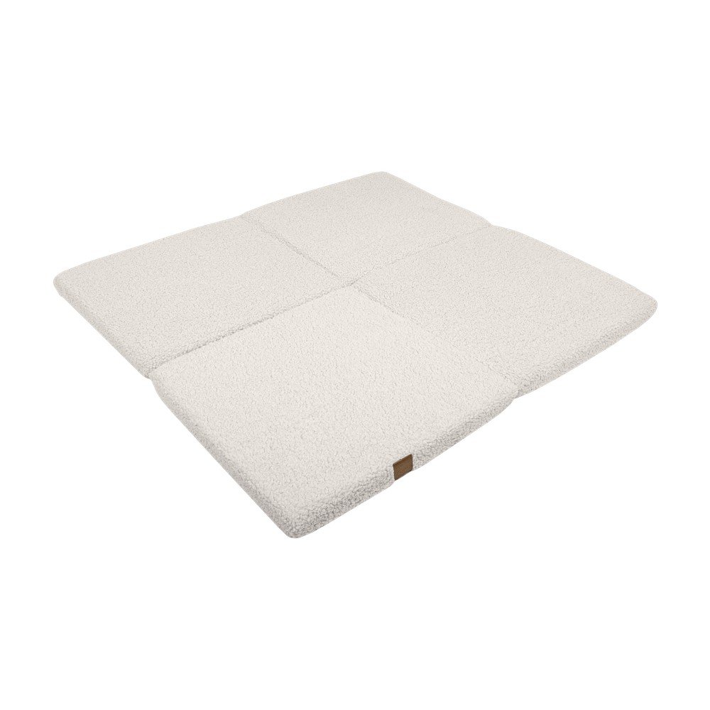 Krémszínű játszószőnyeg 120x120 cm – Meowbaby