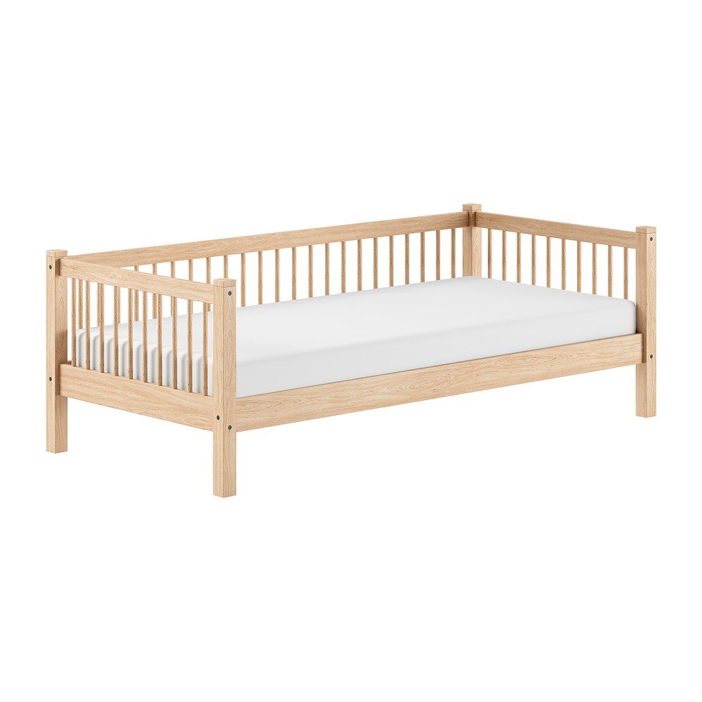 Natúr színű bükkfa gyerekágy ágyráccsal 90x200 cm Forrest – Vipack