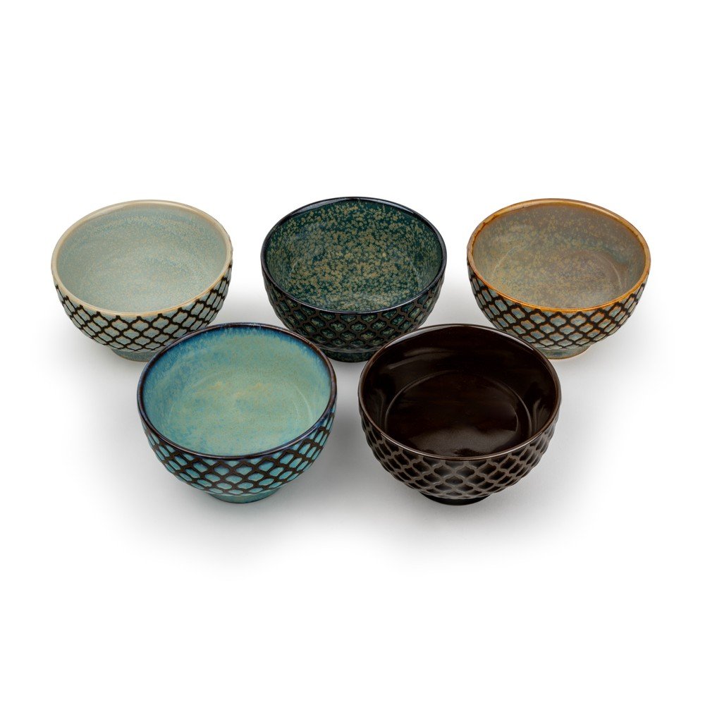 Porcelán csésze szett 5 db-os 200 ml Sara – Bredemeijer