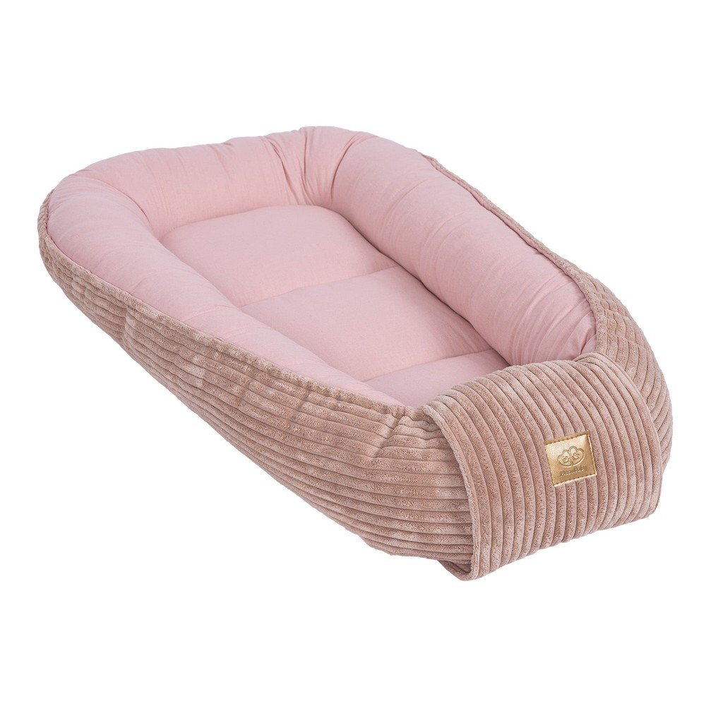 Rózsaszín babafészek 55x83 cm – Meowbaby