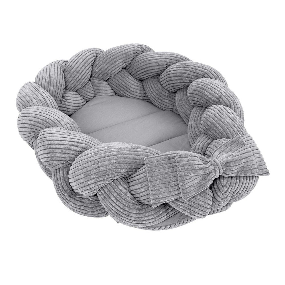 Szürke babafészek 47x70 cm – Meowbaby