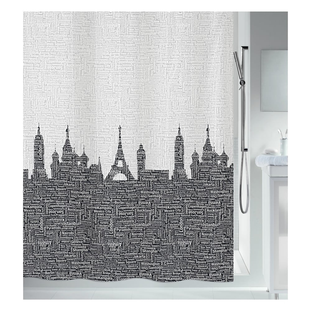 Zuhanyfüggöny 180x200 cm Urban – Spirella