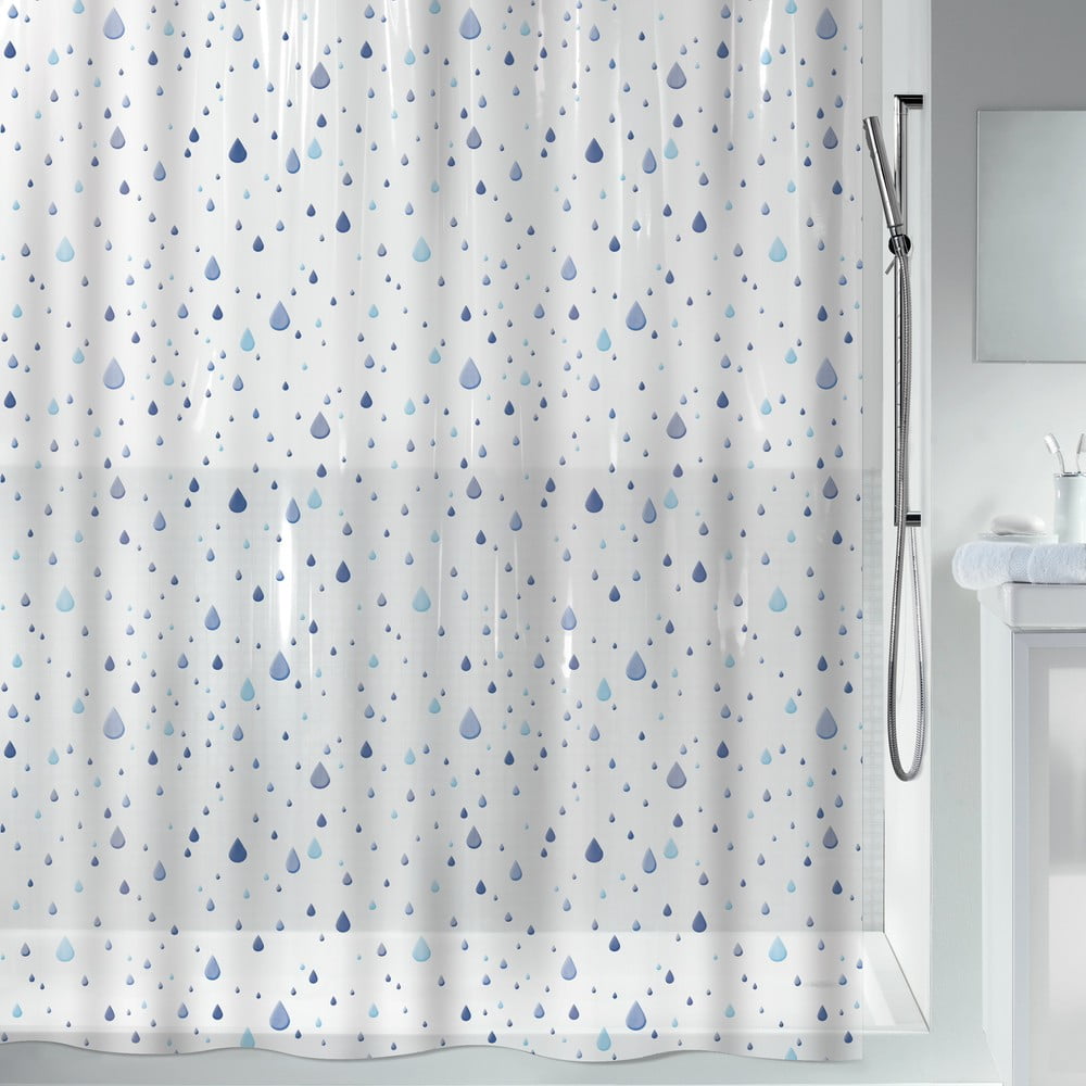 Zuhanyfüggöny 180x200 cm Waterdrop – Spirella