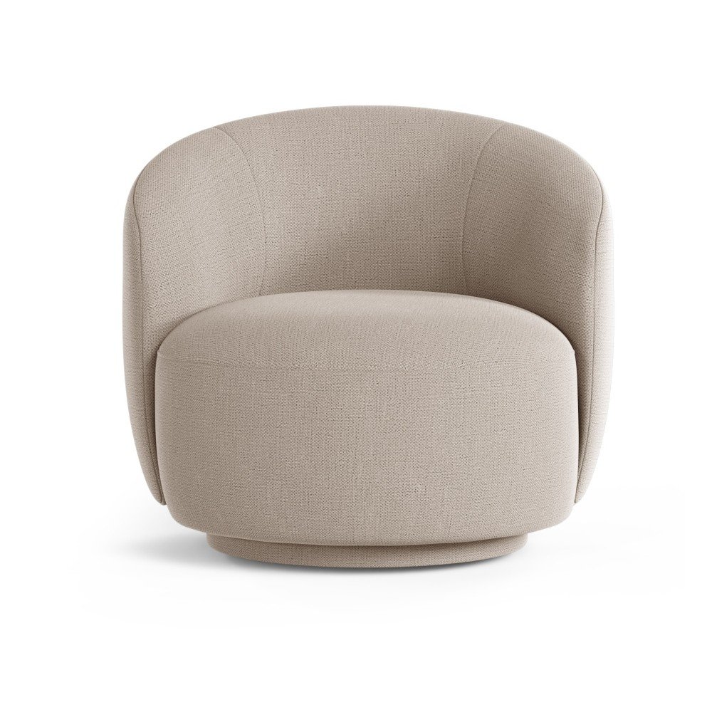 Bézs forgó fotel Letizia – Micadoni