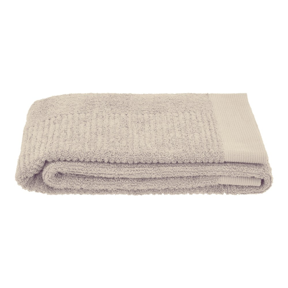 Bézs frottír pamut fürdőlepedő 70x140 cm Classic – Zone