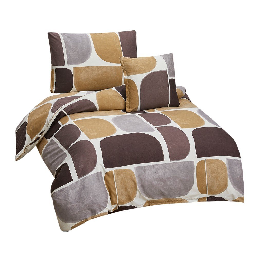 Egyszemélyes háromrészes mikroszatén ágyneműhuzat 140x200 cm Pablo – My House