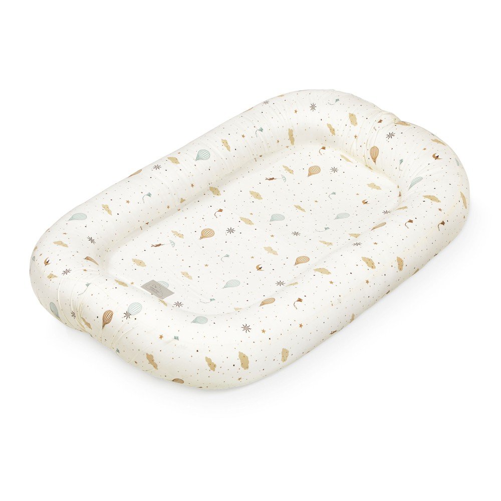 Elefántcsont színű babafészek 52x84 cm Dreamland – Cam Cam Copenhagen