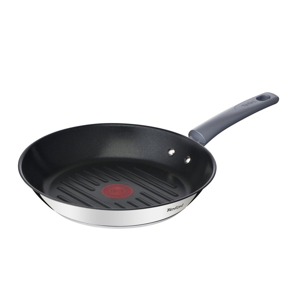 Grill rozsdamentes acél serpenyő tapadásmentes felülettel ø 26 cm Daily Cook G7314055 – Tefal