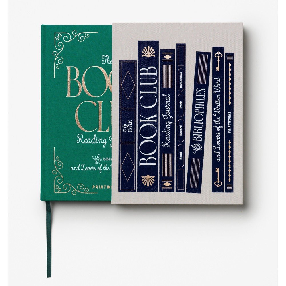 Jegyzetfüzet 104 old. The Book Club Reading Journal – Printworks