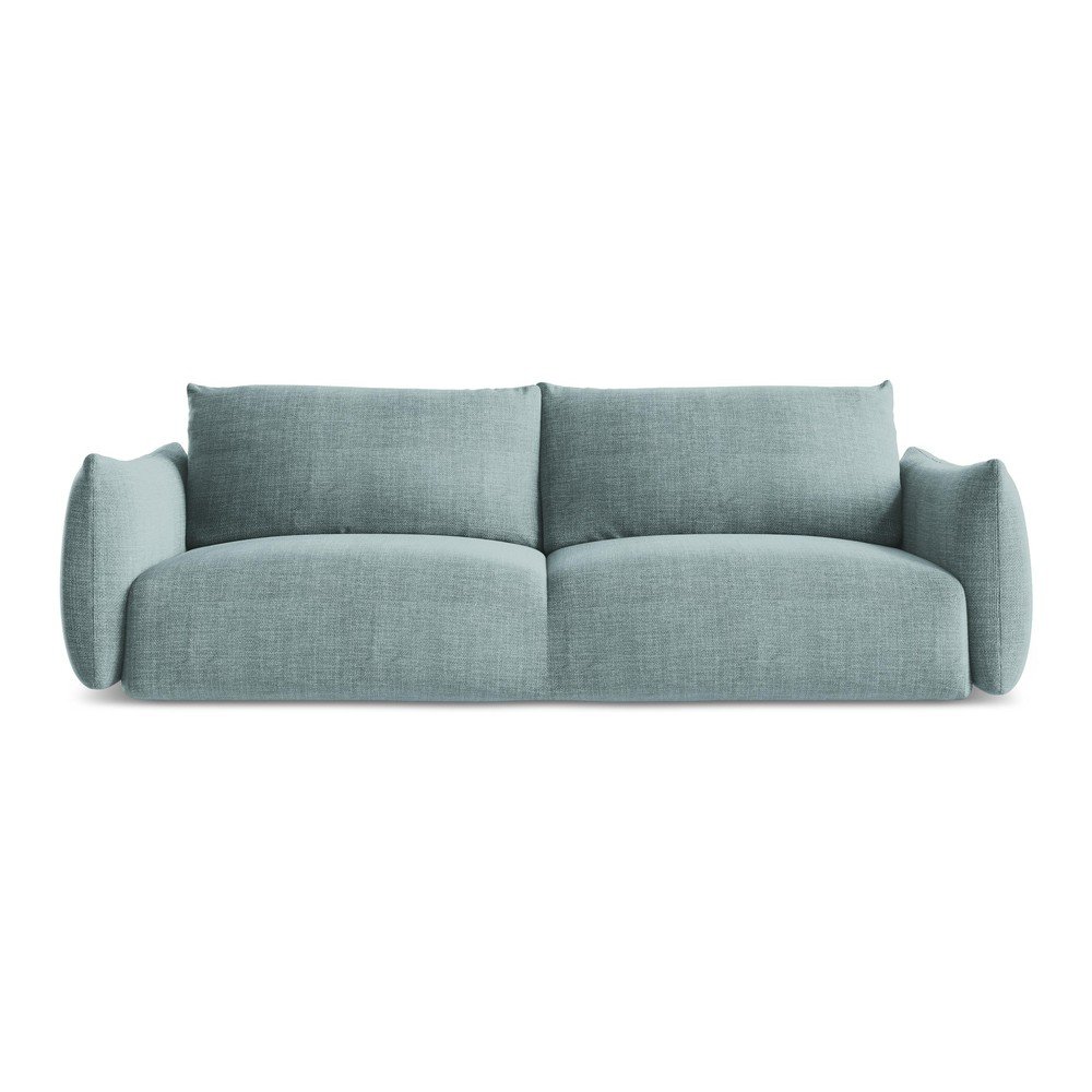 Kék kinyitható kanapé 230 cm Leila – Makamii