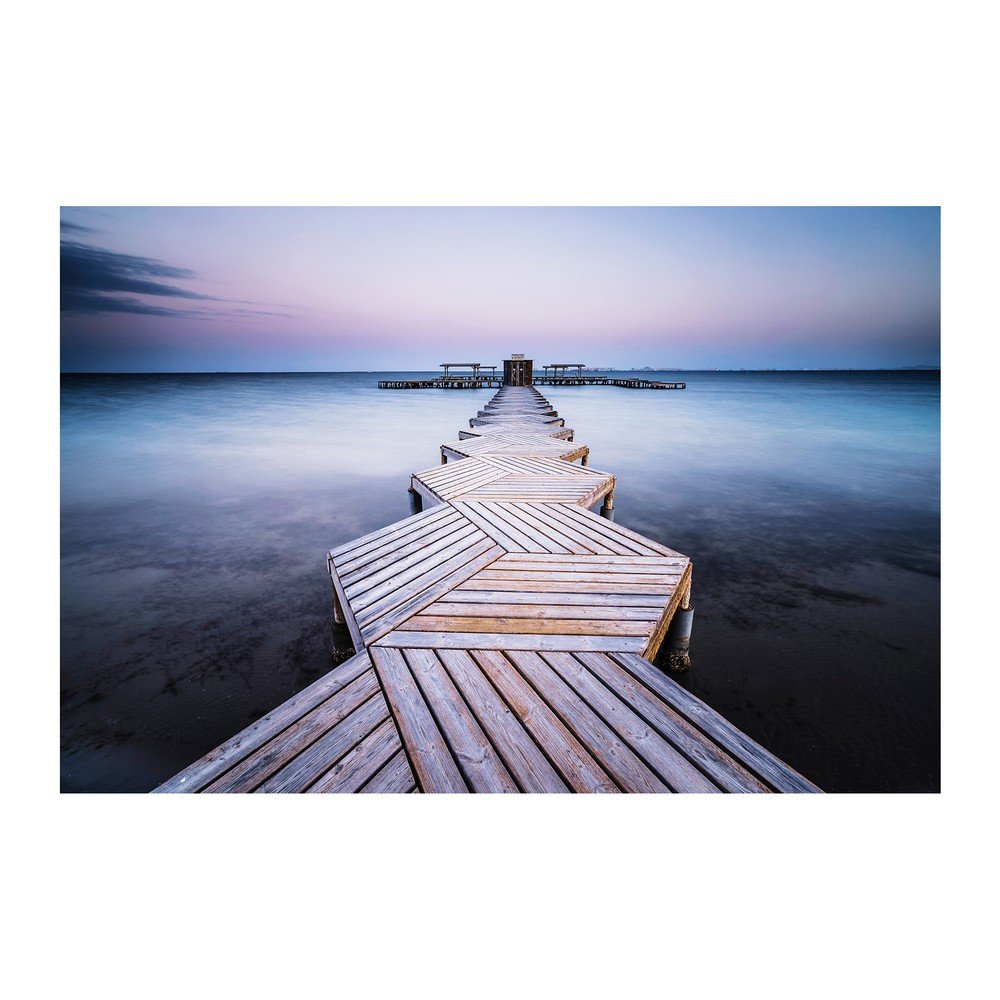 Kép 113x85 cm Twilight Pier – Styler