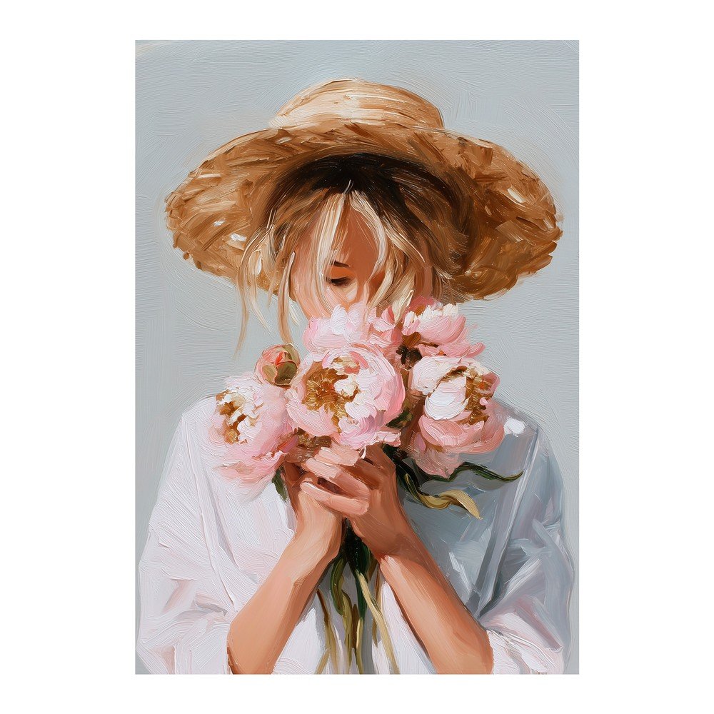 Kép kézzel festett részletekkel 70x100 cm Estelle – Styler