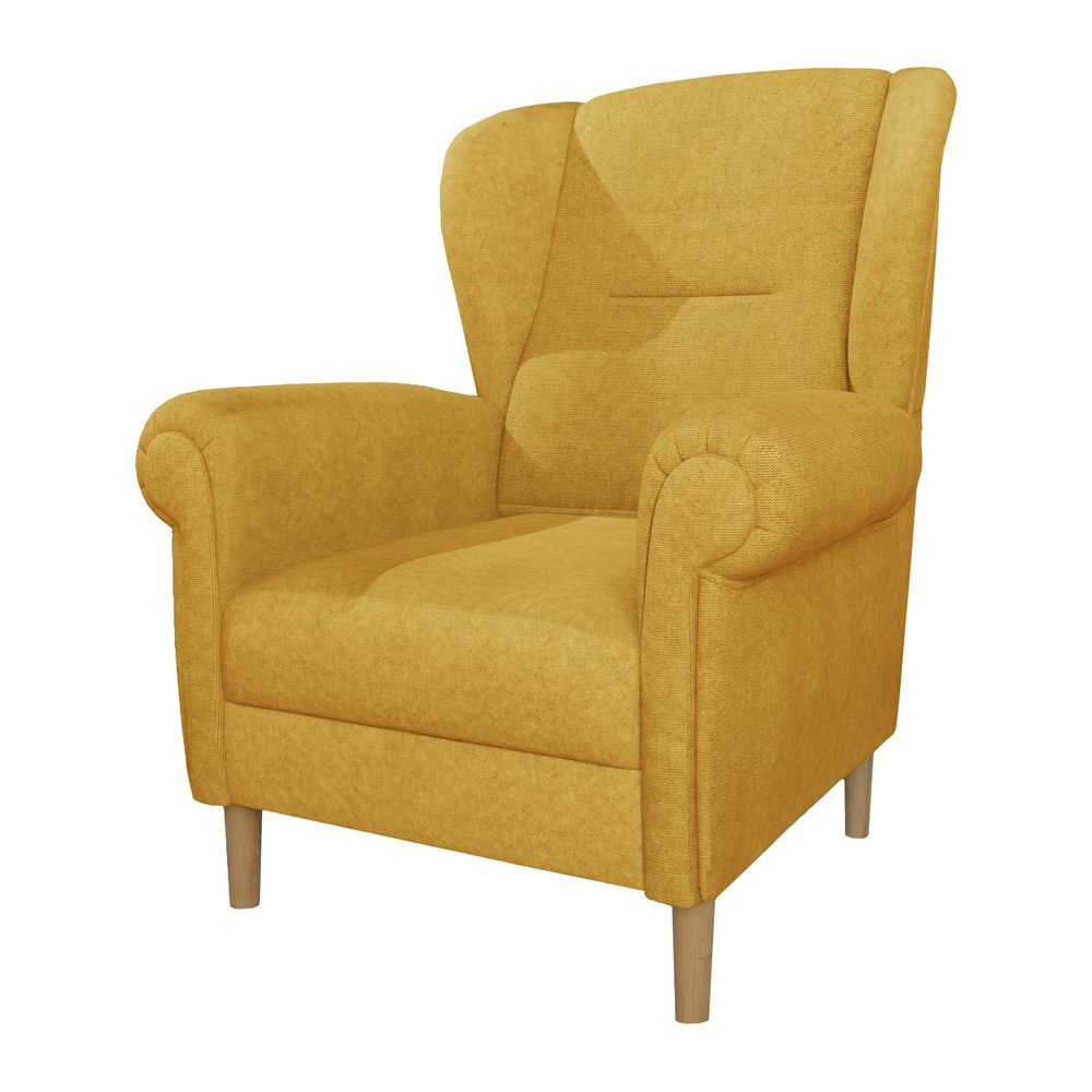 Sárga füles fotel Swan – Ropez