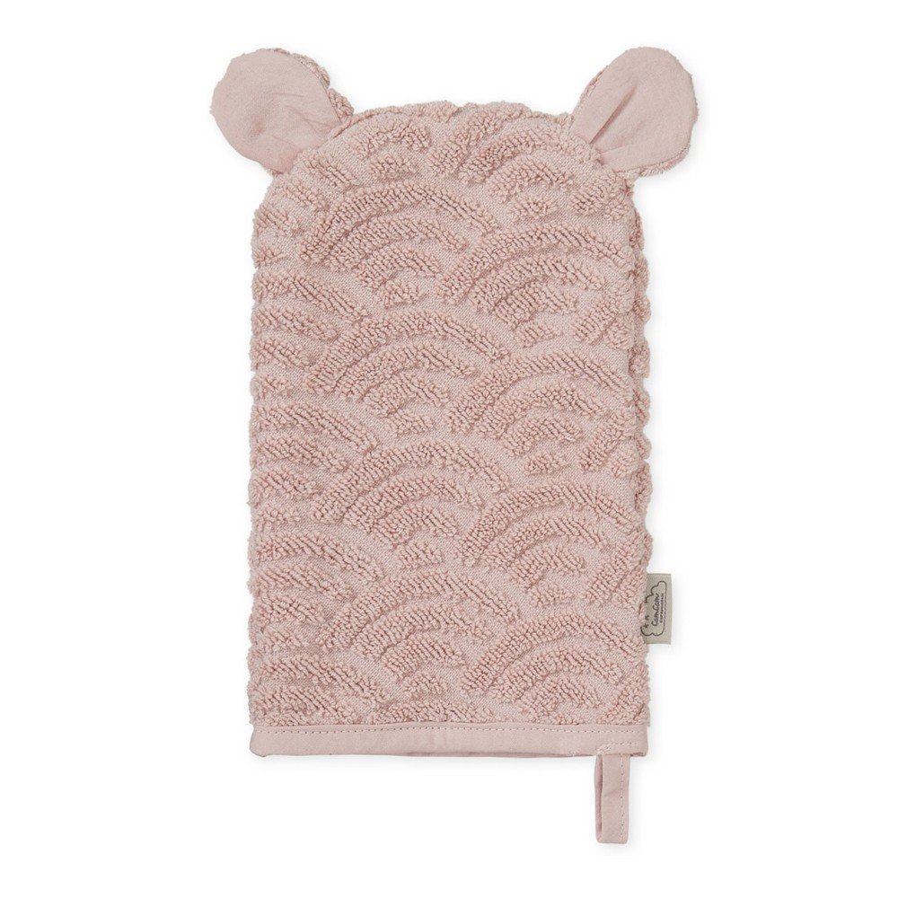 Törtrózsaszín bio pamut mosdókesztyű 14x22 cm Dusty Rose – Cam Cam Copenhagen