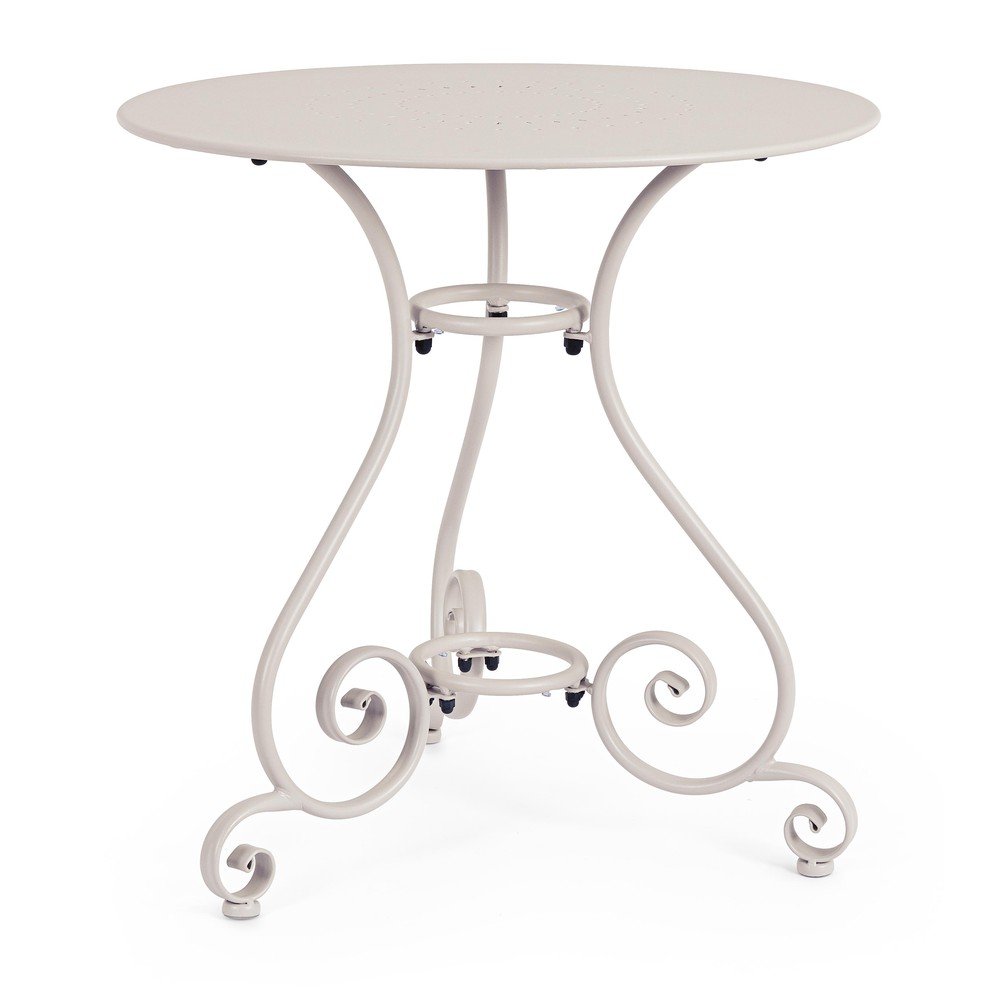 Acél kerek kerti kisasztal ø 70 cm Etienne – Bizzotto