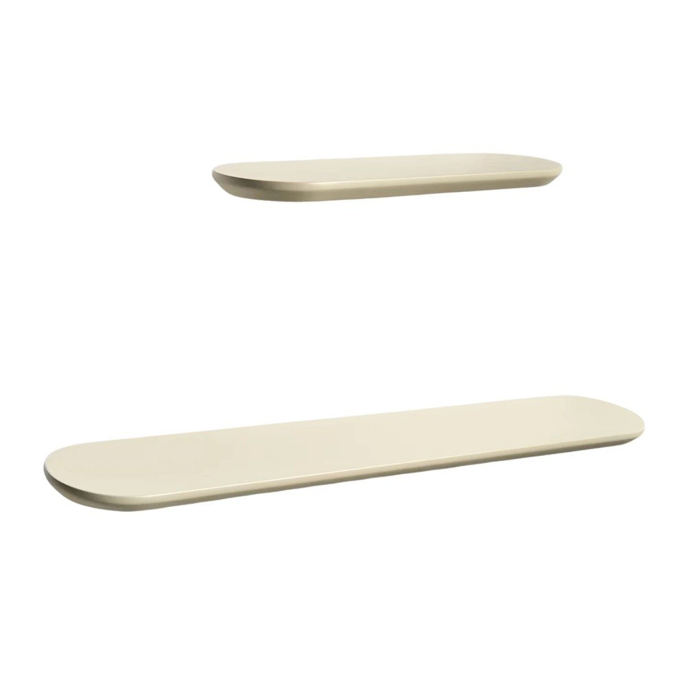 Bézs polc készlet 2 db-os 55 cm Arely – Kave Home