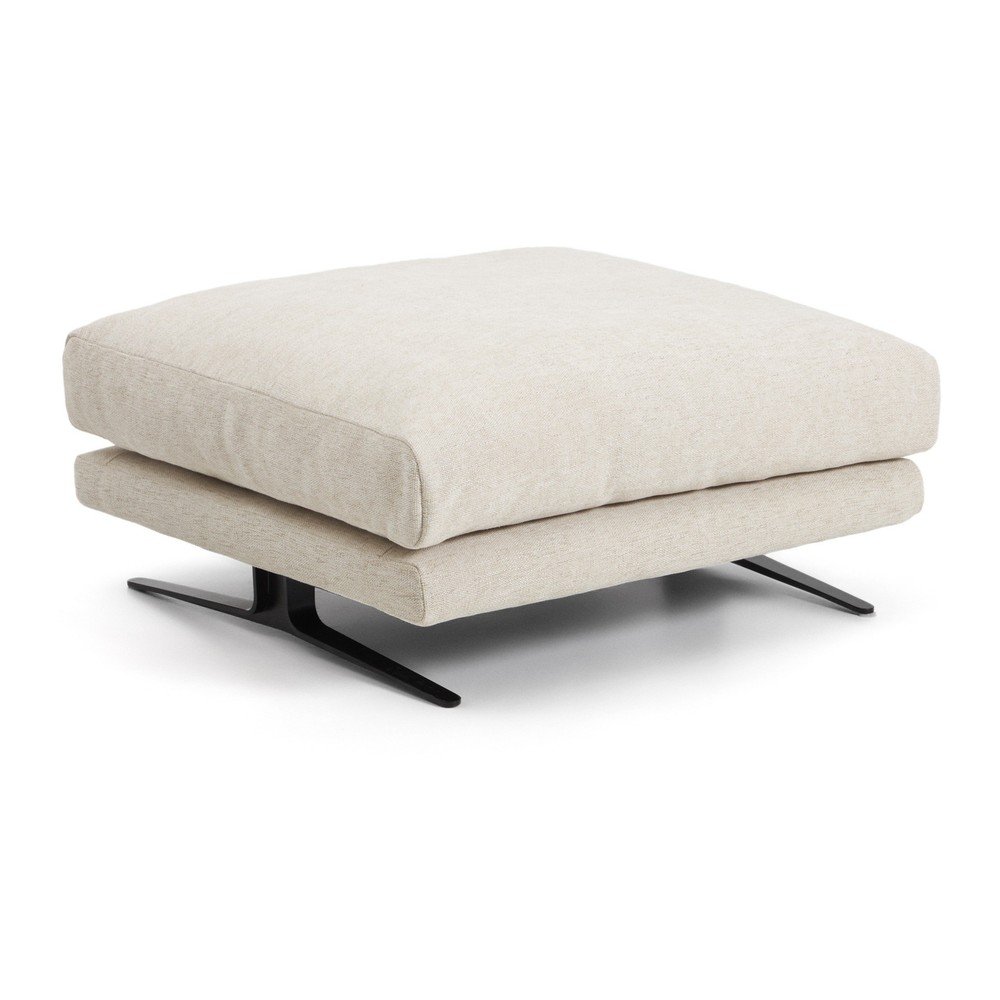 Bézs zsenília lábtartó Veliro – Kave Home