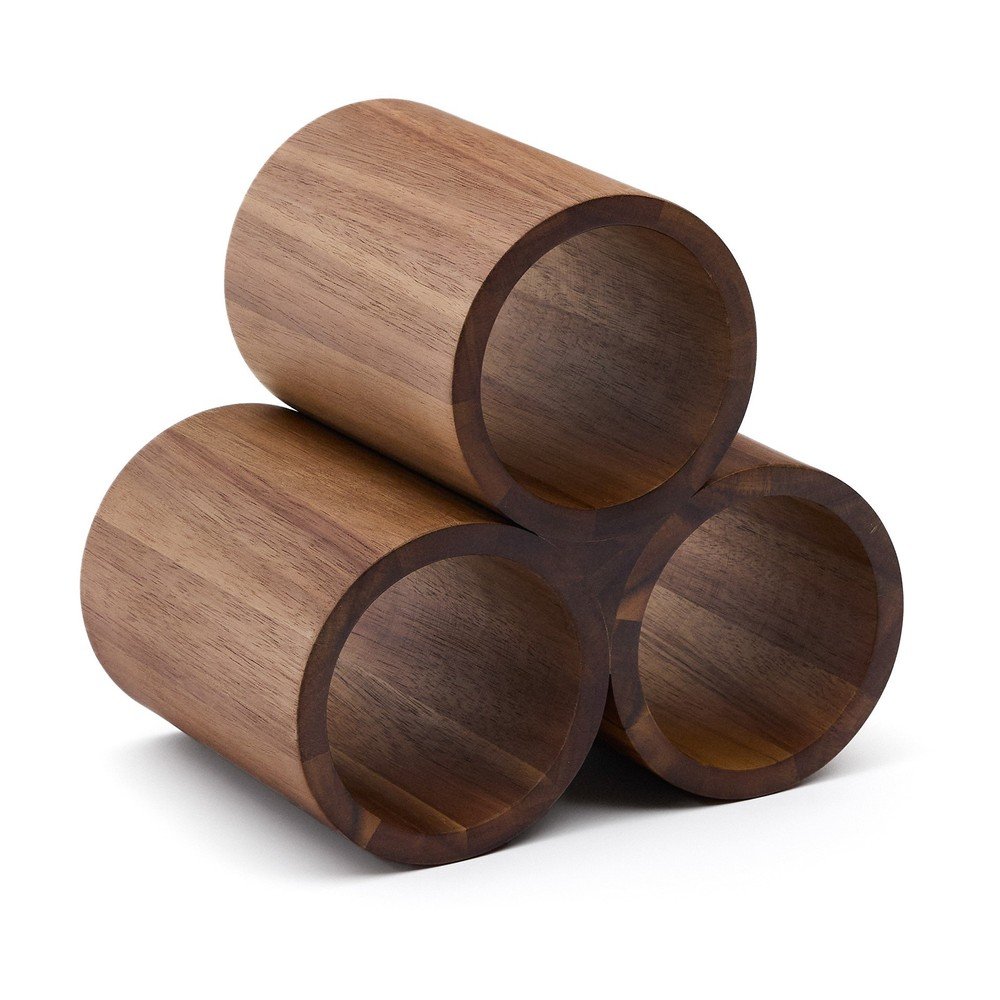 Fa bortartó állvány palackok száma 3 Sesilu – Kave Home