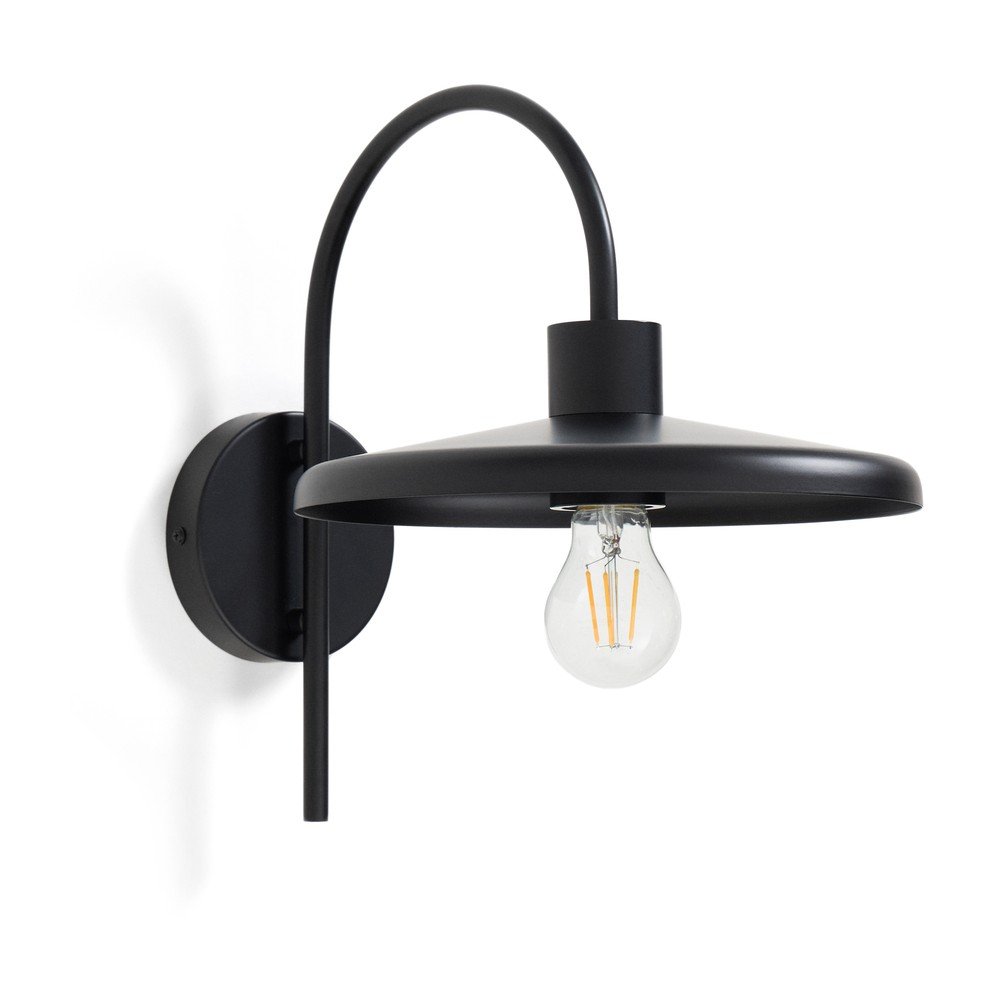 Fekete fali lámpa ø 27 cm Nuvira – Kave Home