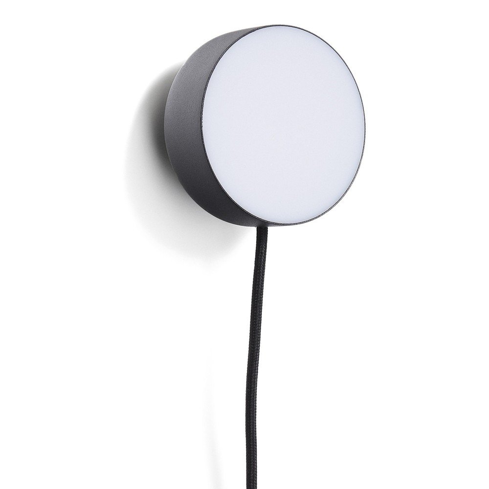 Fekete fém LED spotlámpa ø 8