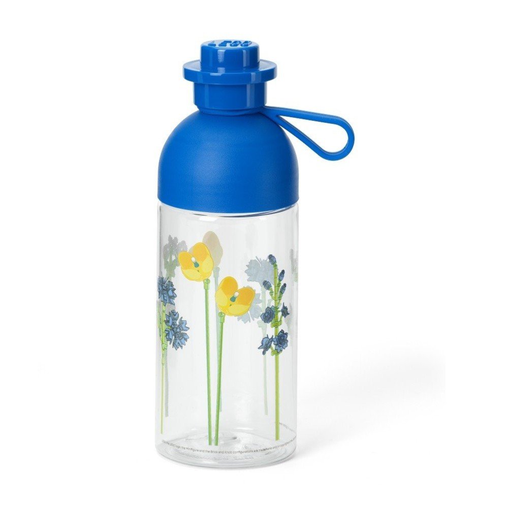 Kék gyerek ivópalack 500 ml Meadow Flowers – LEGO®