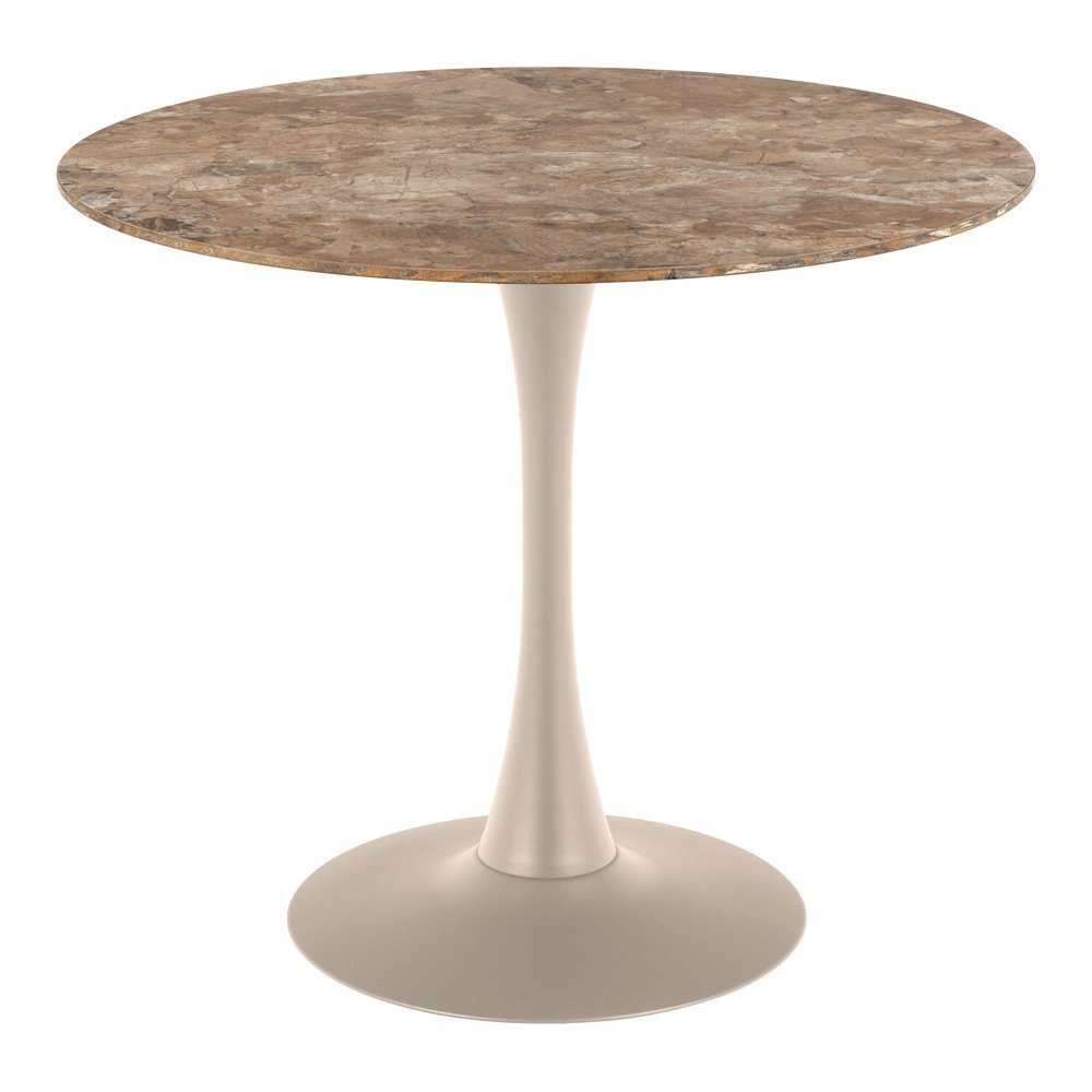 Kerek étkezőasztal kerámia asztallappal ø 90 cm Malta – Actona